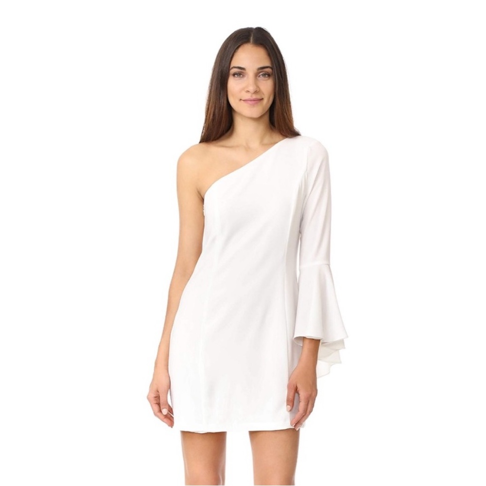 White One Shoulder Dress - Size XS
